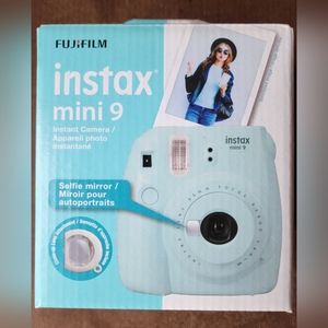 Instax mini 9 Ice Blue, New, Never opened